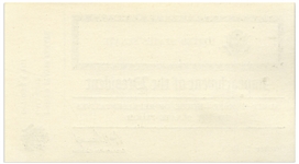 Rare U.S. Senate Ticket to the Impeachment Trial of President Richard Nixon -- Ticket Allows U.S. House Member to View Senate Proceedings